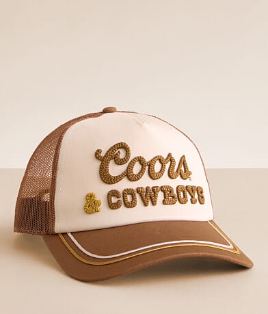 American Needle Coors® & Cowboys Baseball Hat front view