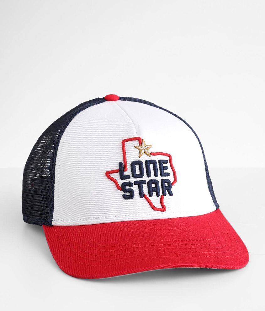 American Needle Lone Star Trucker Hat front view