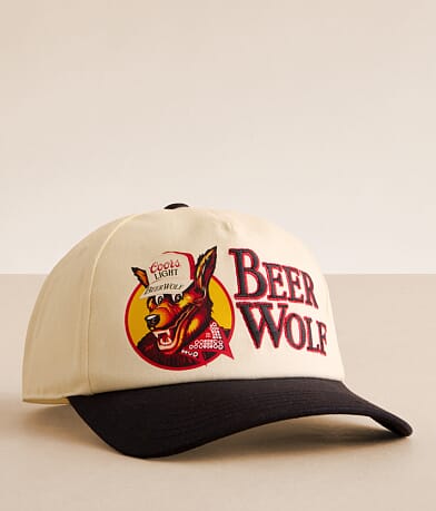 American Needle Coors Light Beer Wolf Hat front view