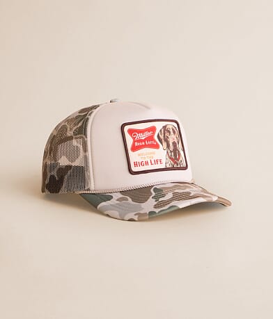 American Needle Miller German Short Hair Trucker Hat front view