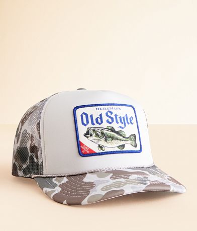 American Needle Old Style Bass Trucker Hat front view