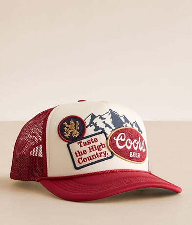 American Needle Coors® Roscoe Iconic Trucker Hat front view