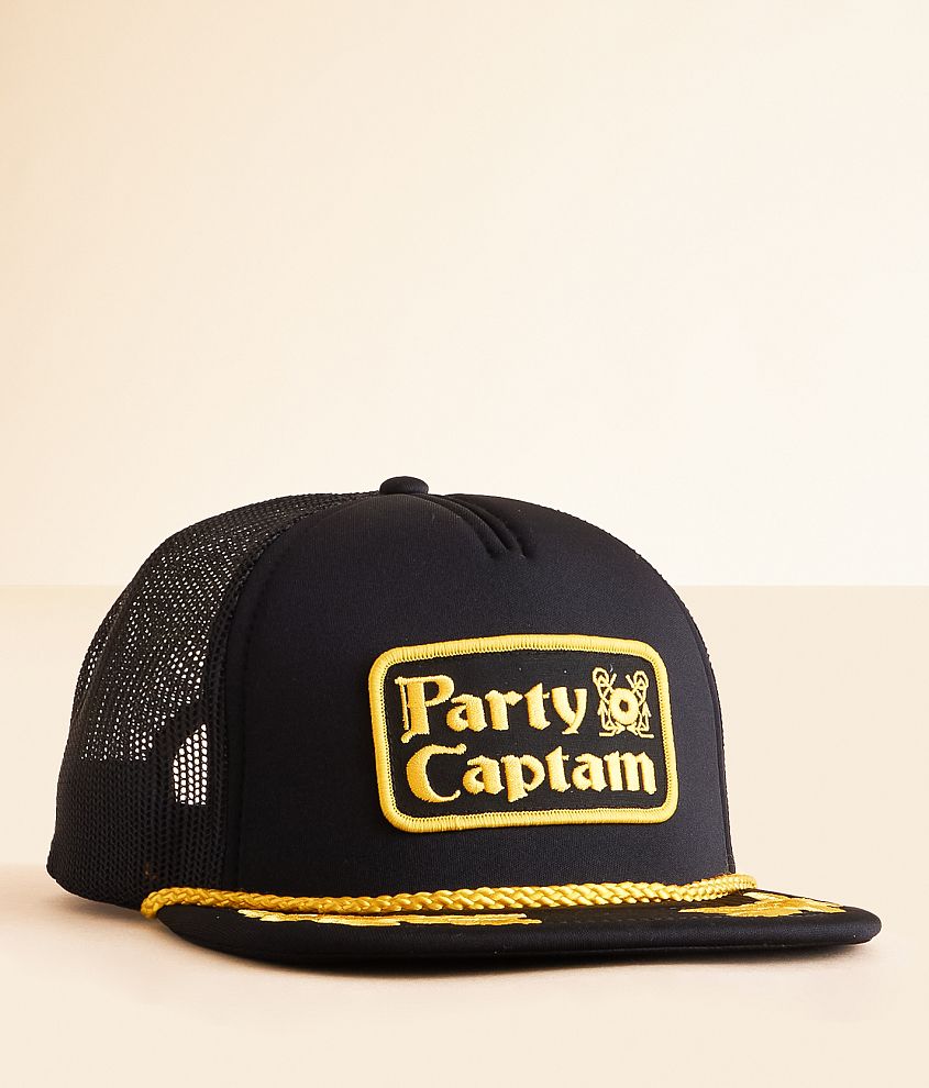 American Needle Party Captain Trucker Hat front view