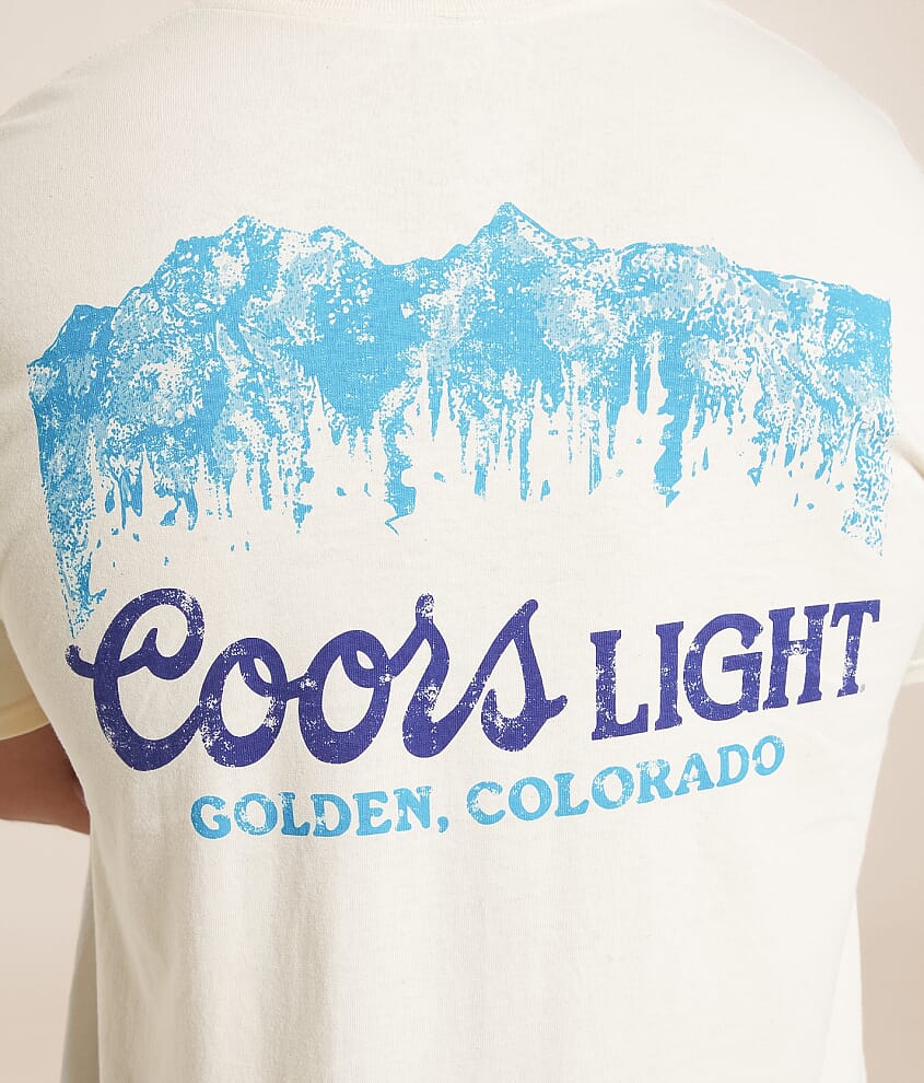 Coors Light Blue Red Label T-Shirt