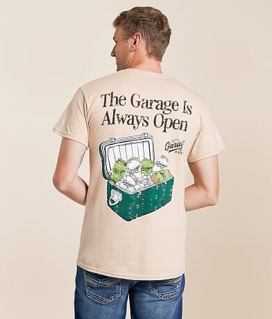 American Needle Garage Beer™ Cooler T-Shirt front view