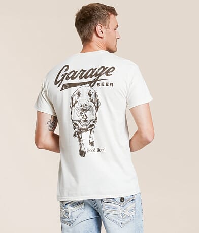 American Needle Garage Beer™ Dog T-Shirt front view