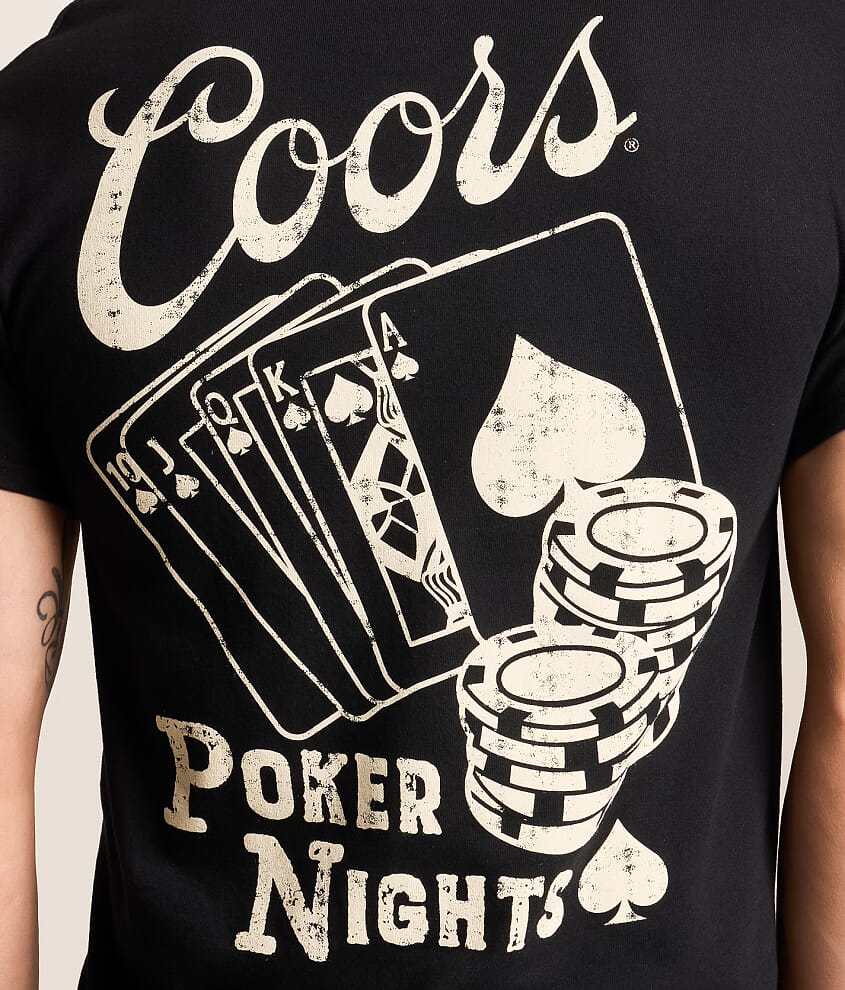 Coors Poker Nights T-Shirt