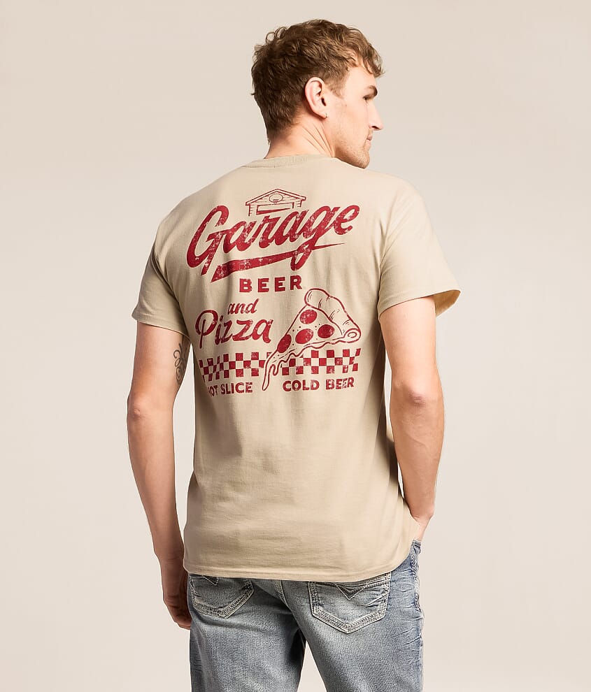 Garage Beer Pizza T-Shirt