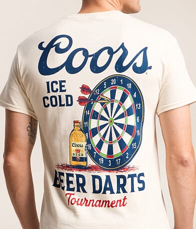 Coors Banquet Beer Darts T-Shirt thumbnail 3