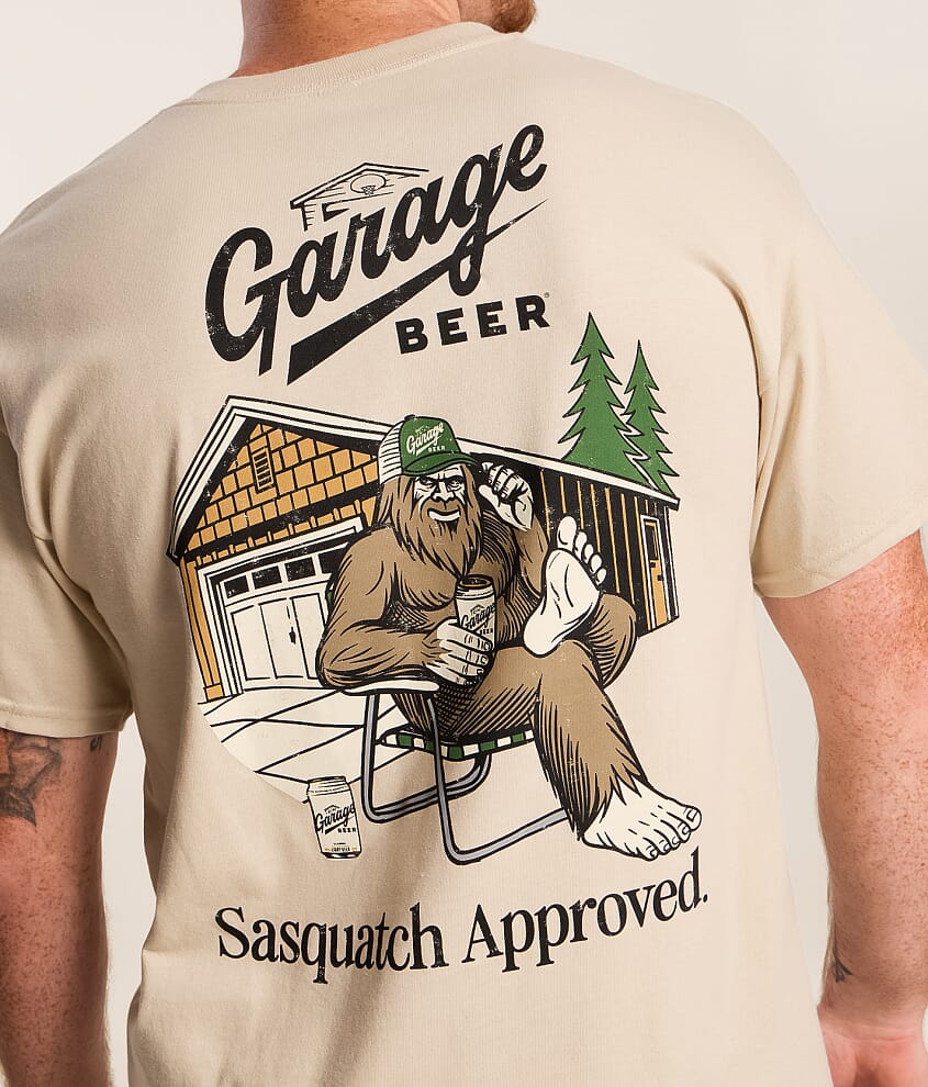 Garage Beer Sasquatch Approved T-Shirt