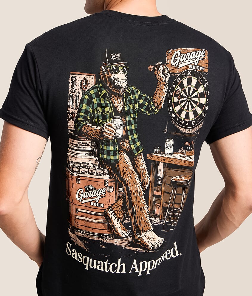 Garage Beer Sasquatch Approved T-Shirt