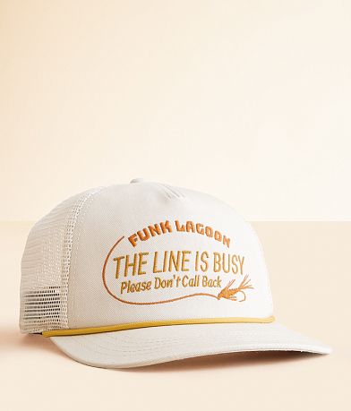 Funk Lagoon The Line Is Busy Trucker Hat front view