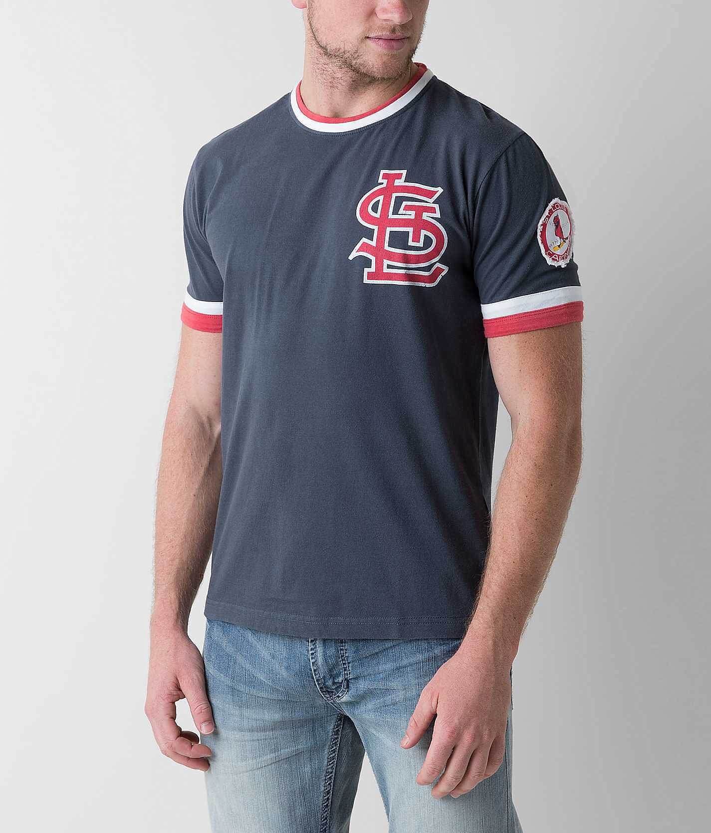 Men's Fanatics Branded Navy St. Louis Cardinals Prime Pass T-Shirt 