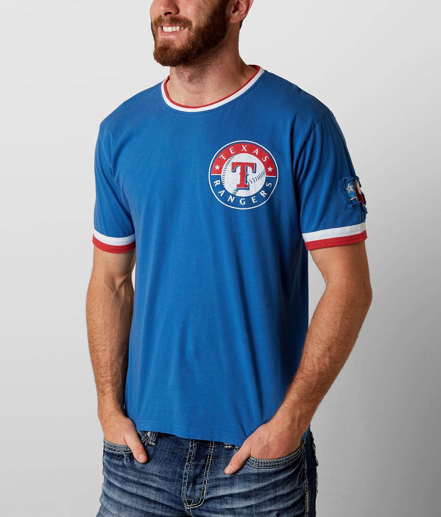 red texas rangers t shirt