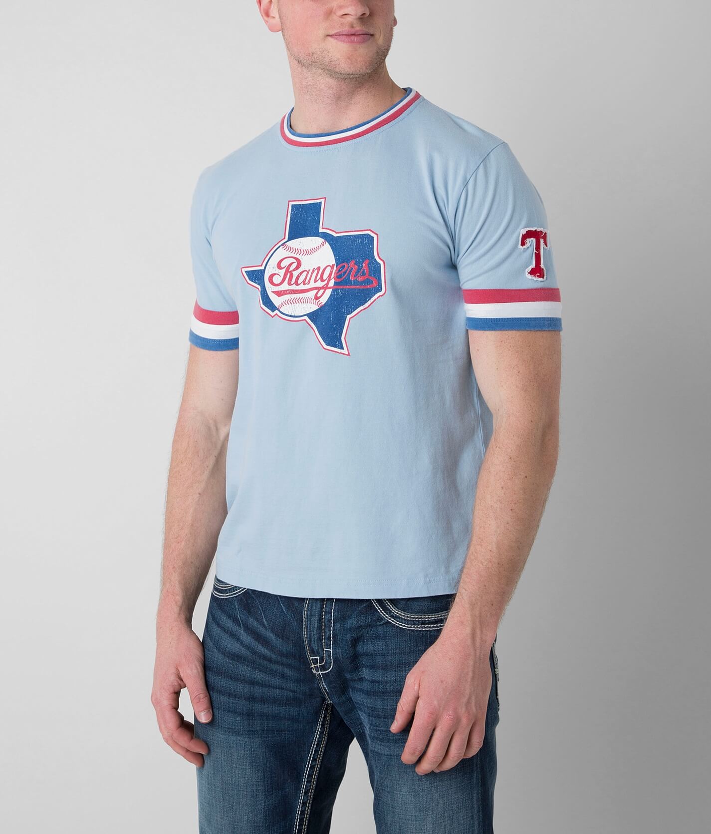 texas rangers powder blue shirt