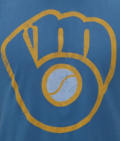 Wright &#38; Ditson Milwaukee Brewers T-Shirt front detail view