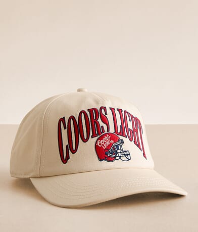 American Needle Coors Light Football Hat front view