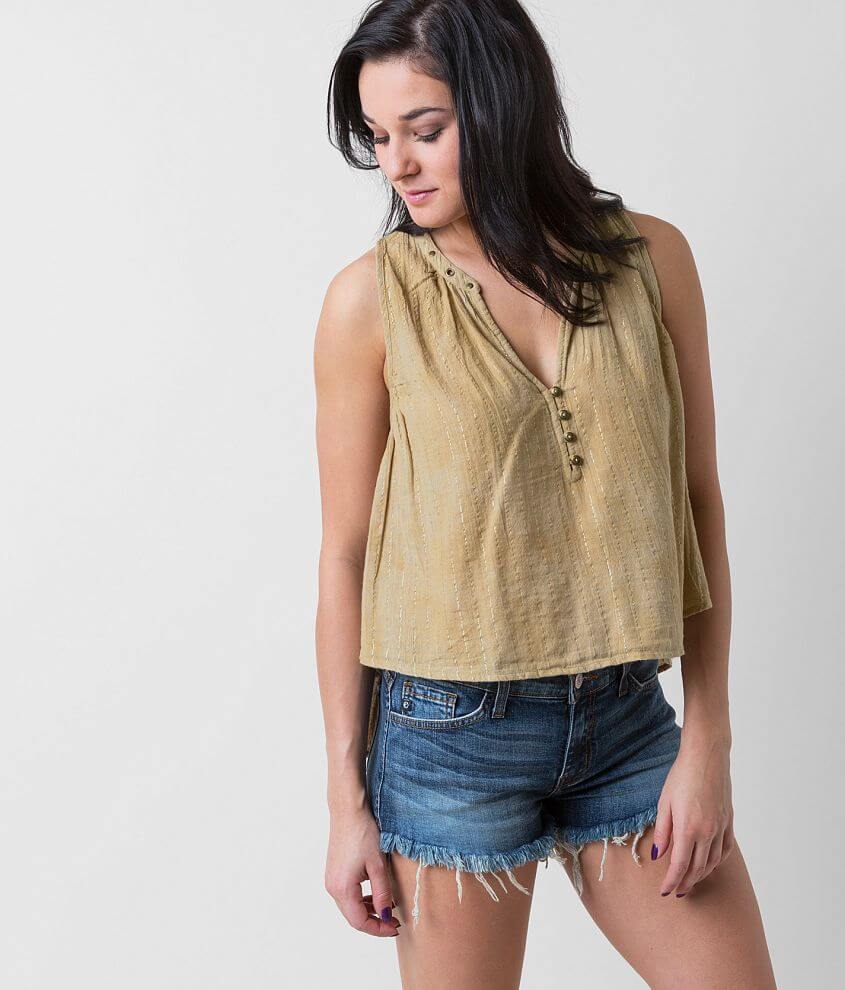 Image of Amuse Society Marielle Henley Tank Top
