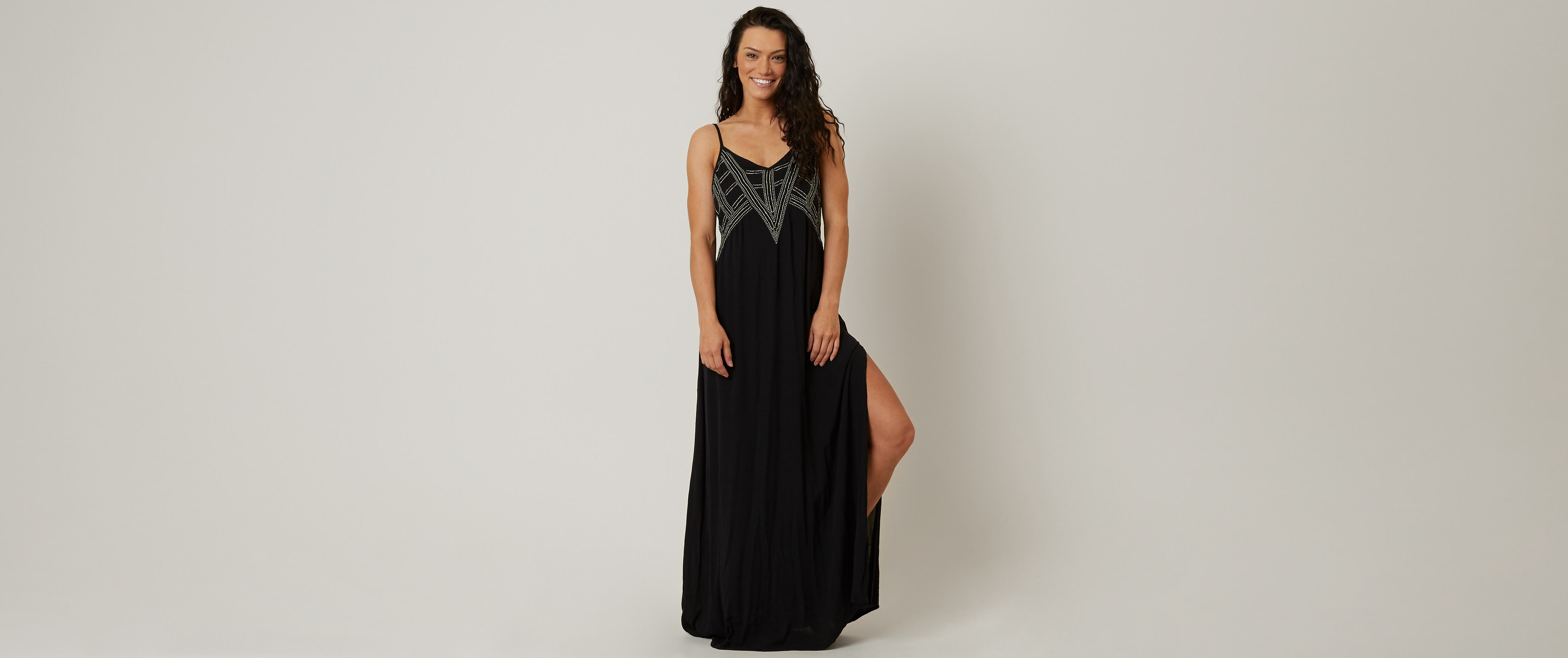 Amuse Society Emmerson Maxi Dress - Clothing in Black Sands | Buckle