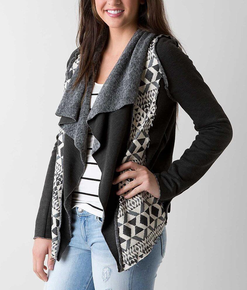 Anama Pieced Cardigan front view