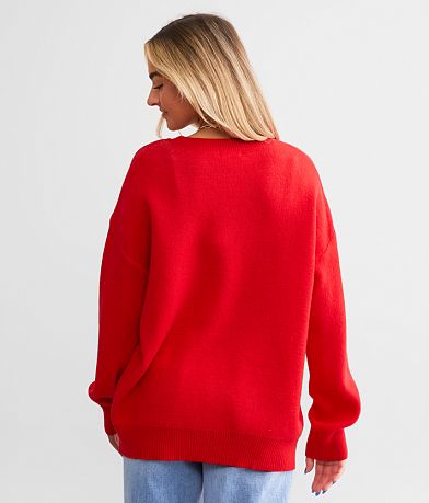 and the why Love Long Sweater BACK