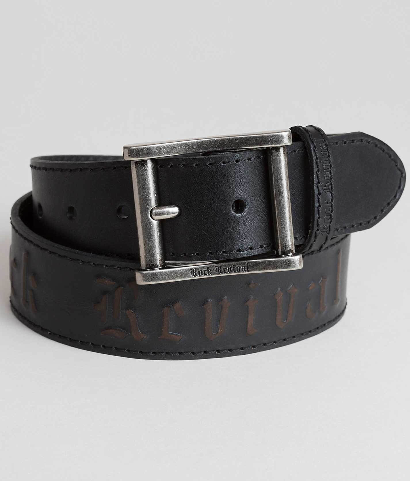 rock revival belt with diamonds
