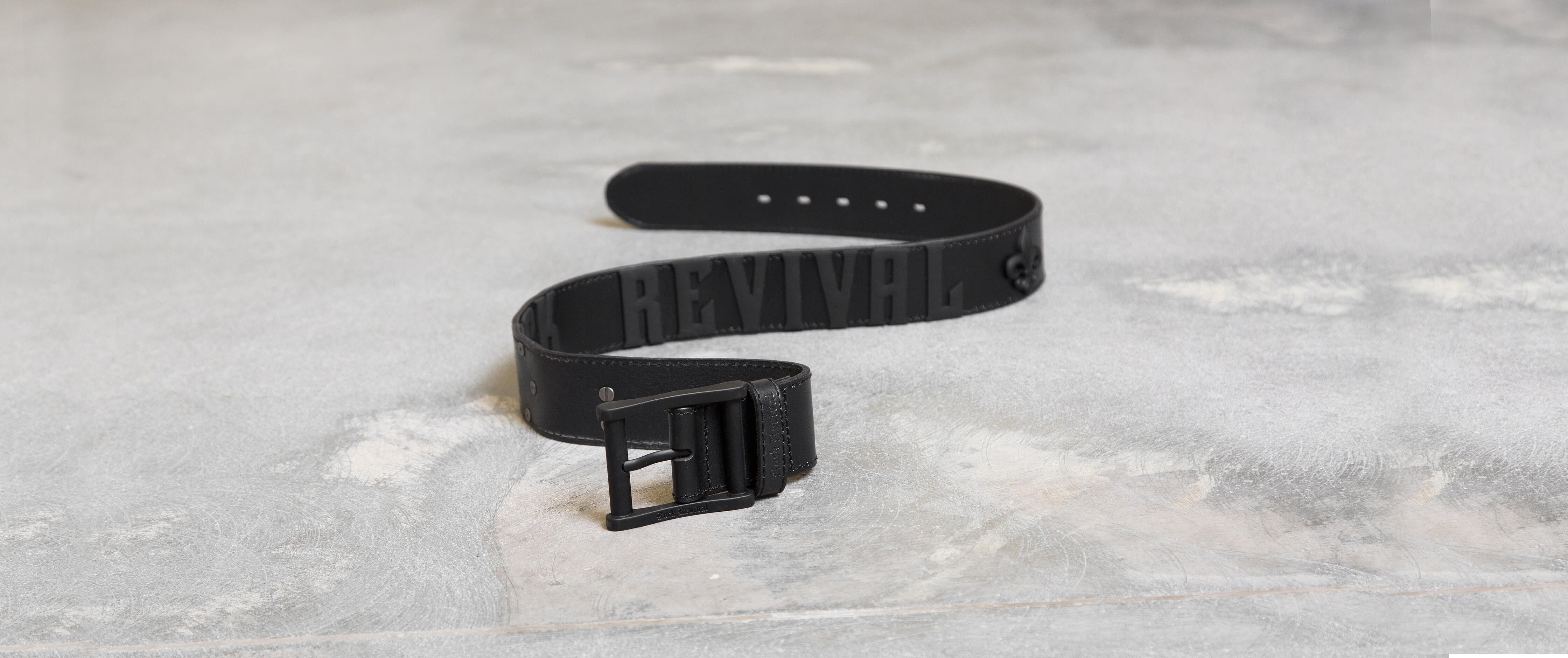 Rock Revival Rock Colorado Leather Belt 