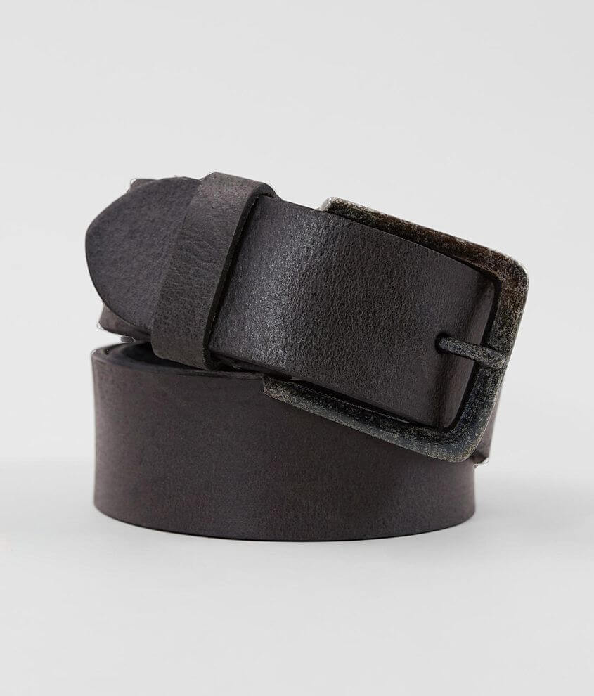 BKE Distressed Leather Belt front view