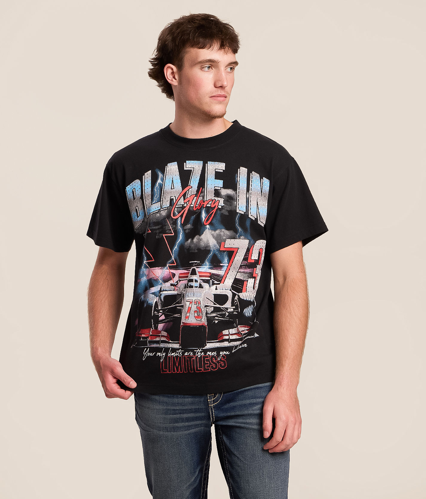 Trust The Universe Blaze In Glory T-Shirt - Men's Graphic T-Shirts