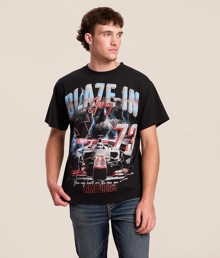 Trust The Universe Blaze In Glory T-Shirt - Men's Graphic T-Shirts