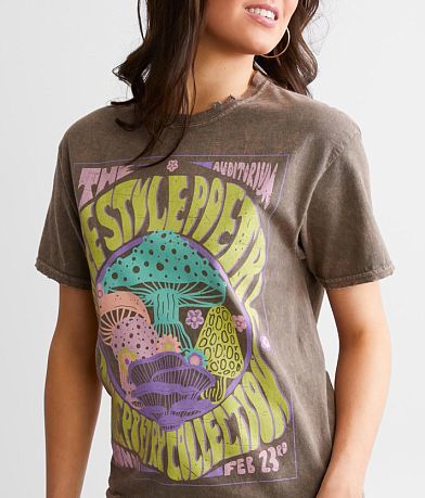 Trust The Universe Mushroom T-Shirt MISC_DETAIL_1