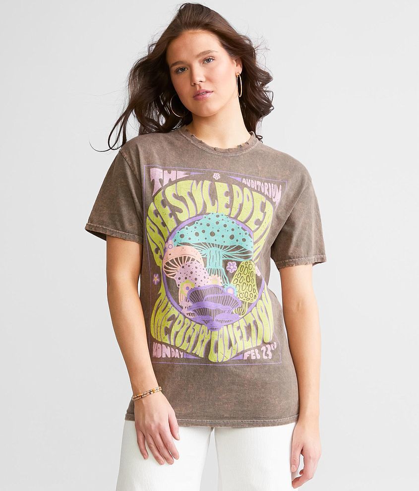 Trust The Universe Mushroom T-Shirt front view