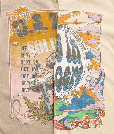 Girls - Trust The Universe Groovy T-Shirt MISC_DETAIL_1