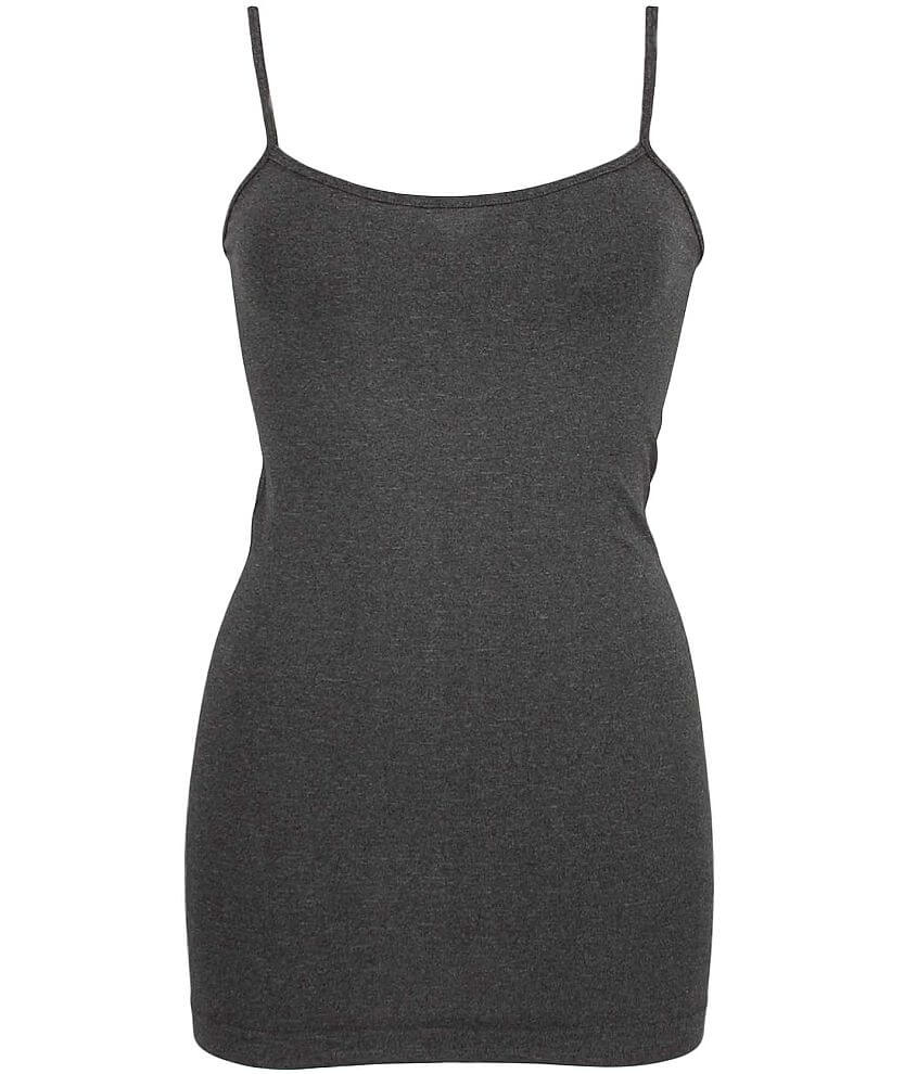 BKE Seamless Strappy Tank Top front view