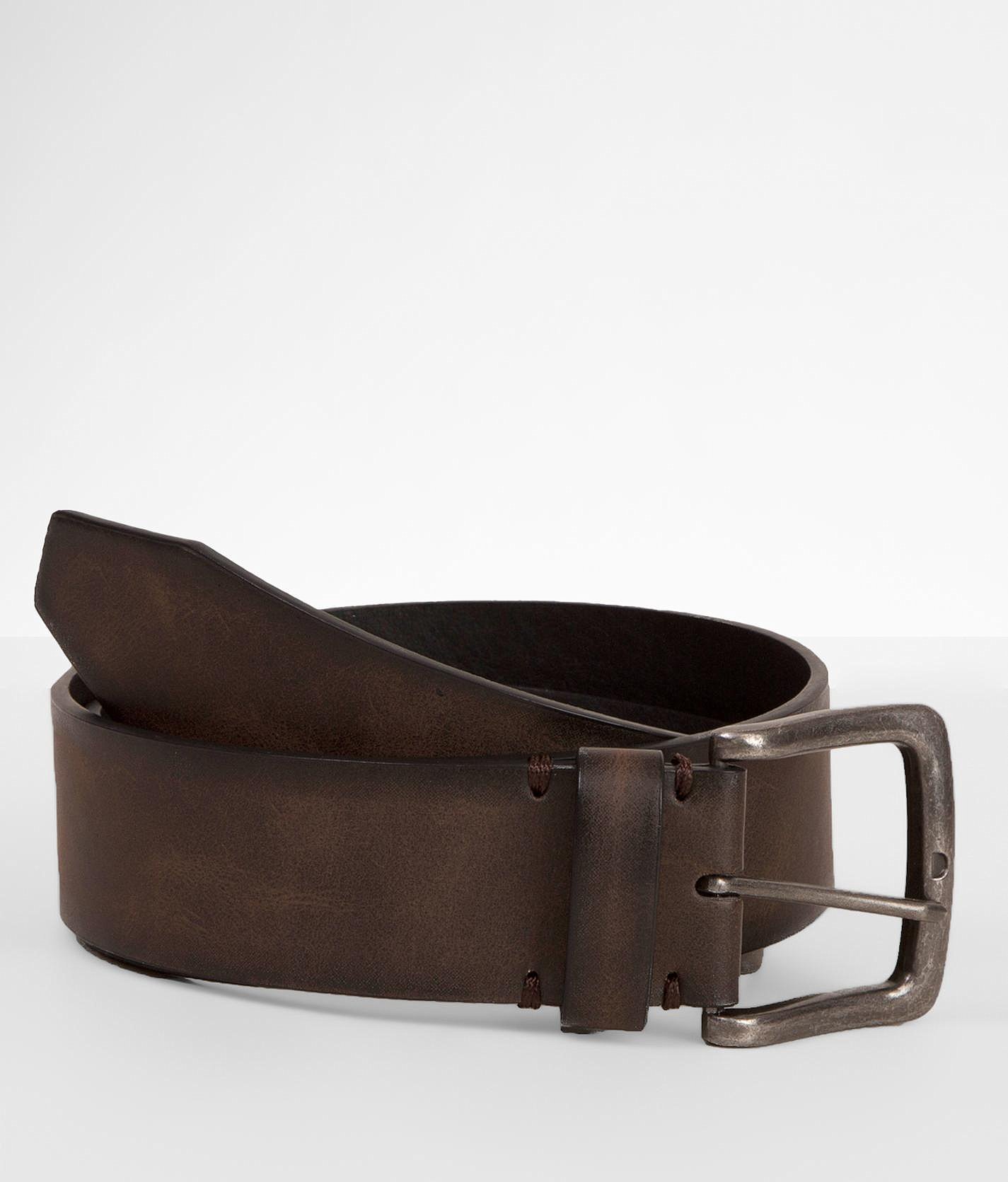 brown buckle belt