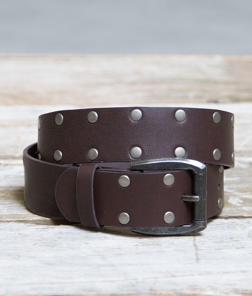 B Icon Studded Belt front view