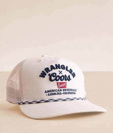 Wrangler x Coors Wrangler® x Coors® Banded Trucker Hat front view