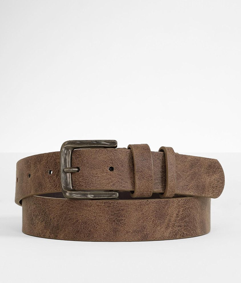 BKE Faux Leather Belt front view