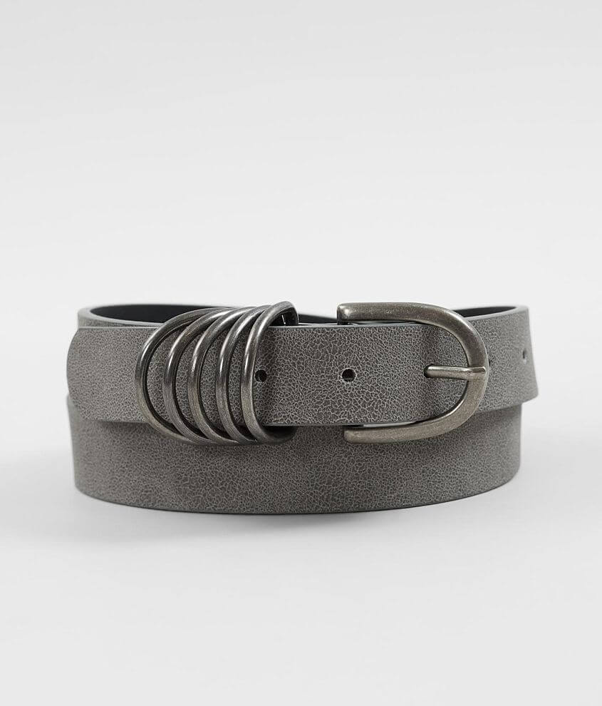 BKE Faux Leather Belt front view