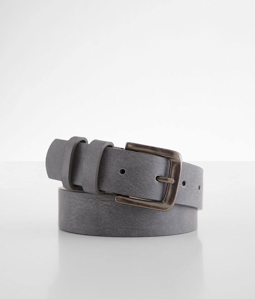 BKE Faux Leather Belt front view