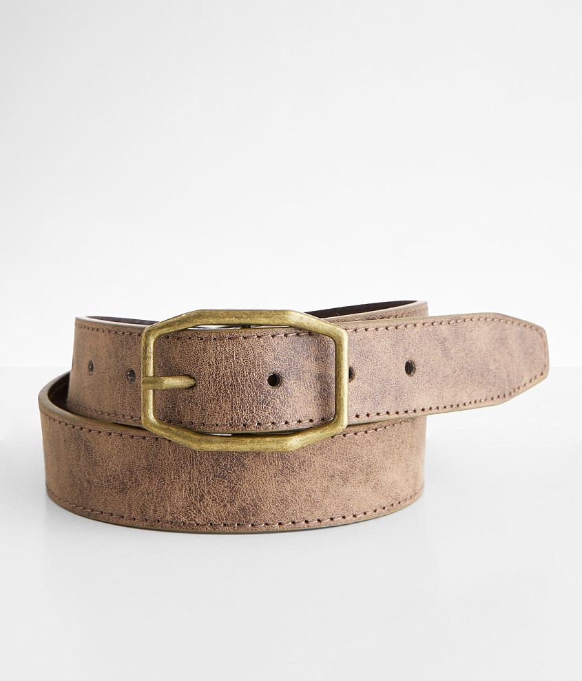 Bonded leather clearance belt