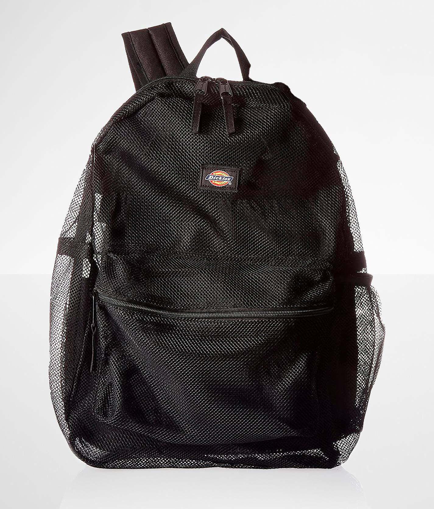 Dickies Mesh Backpack Men s Bags in Black Buckle