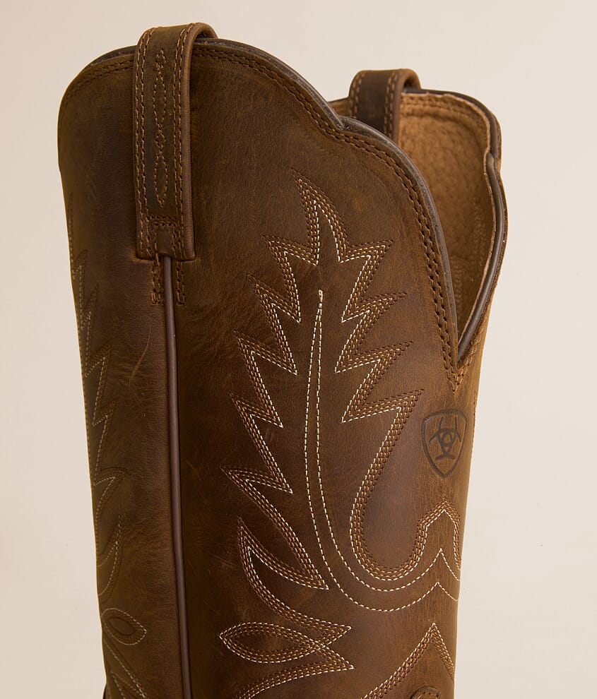 Heritage Wide Calf Leather Western Boot