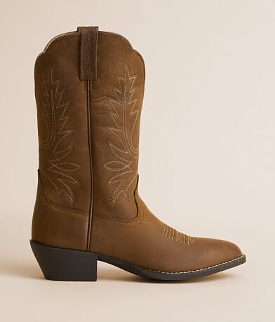 Ariat Heritage Wide Calf Leather Western Boot front view