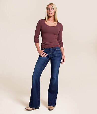 Ariat Perfect Rise Flare Stretch Jean front view