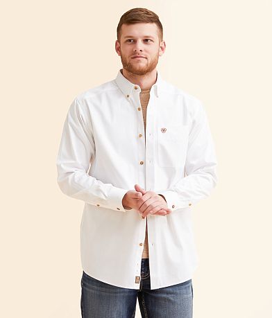 Ariat Solid Twill Shirt front view