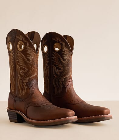 Ariat Heritage Roughstock Leather Cowboy Boot misc detail 1 view