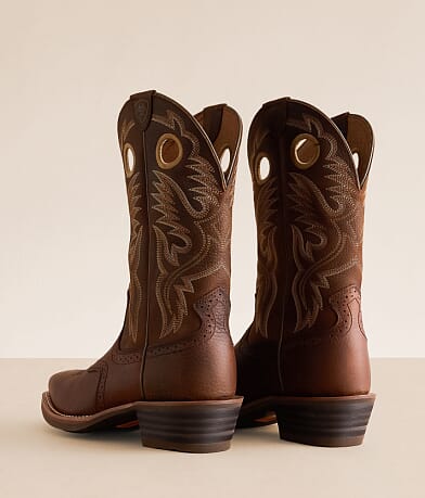 Ariat Heritage Roughstock Leather Cowboy Boot misc detail 2 view
