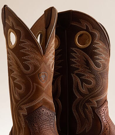 Ariat Heritage Roughstock Leather Cowboy Boot misc detail 4 view