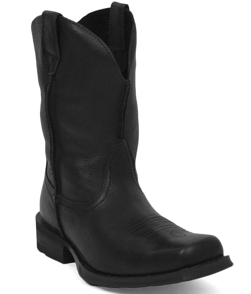 All black shop ariat boots